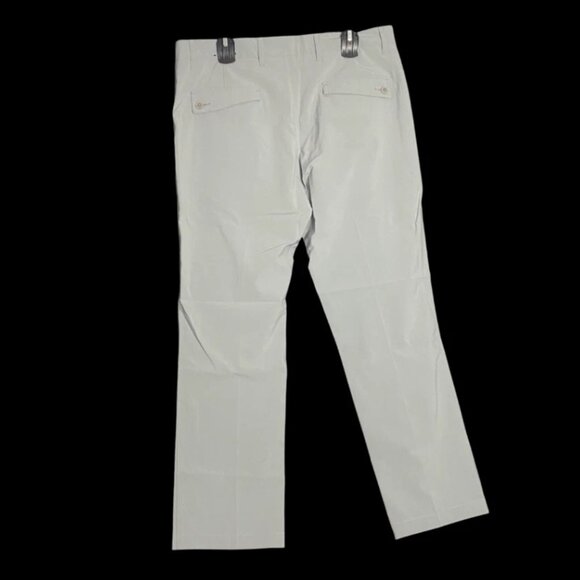 Devereux Proper Threads Mens Gray Athletic Fit Casual Chino Dress Pants Size 34 - Picture 2 of 7